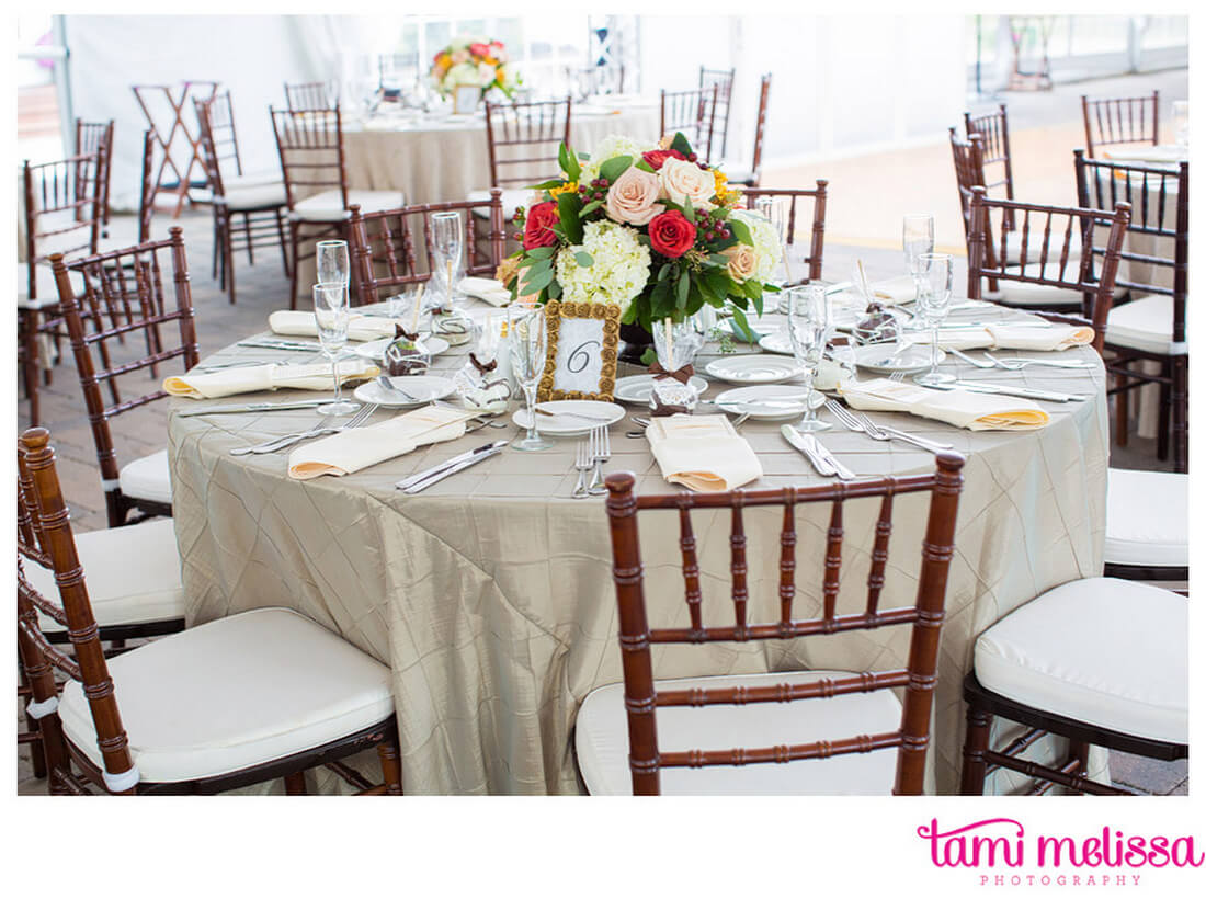 table 6 wedding reception