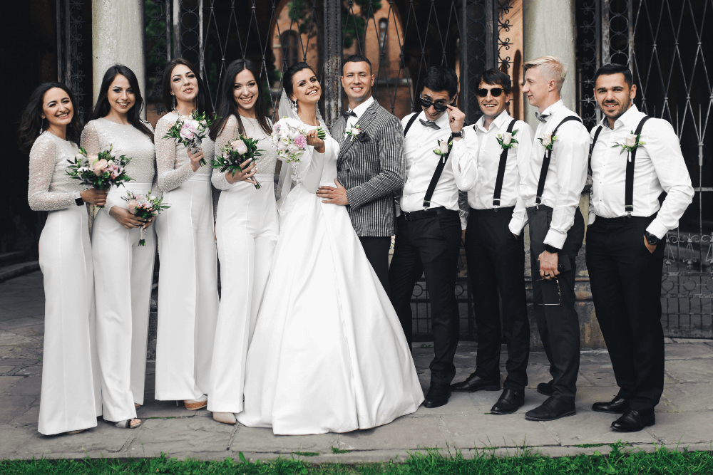 What’s the Difference Between a Bridal and Wedding Party?