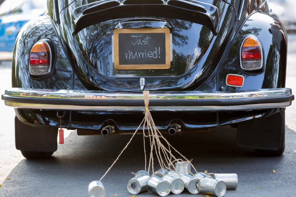 Fun, Non-Traditional Alternatives to the Wedding Getaway Car to Drive Off in Style