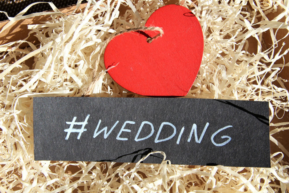 4 Ways to Encourage Your Guests to Use Your Wedding Hashtag