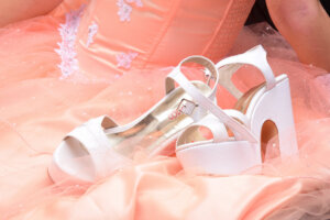 Zapatos de fiesta quinceañera o boda